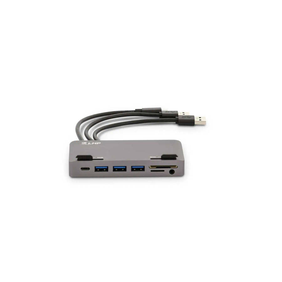 LMP USB-C 'Attach Dock Pro' 4K 10 Port Dock for iMac - Space Grey