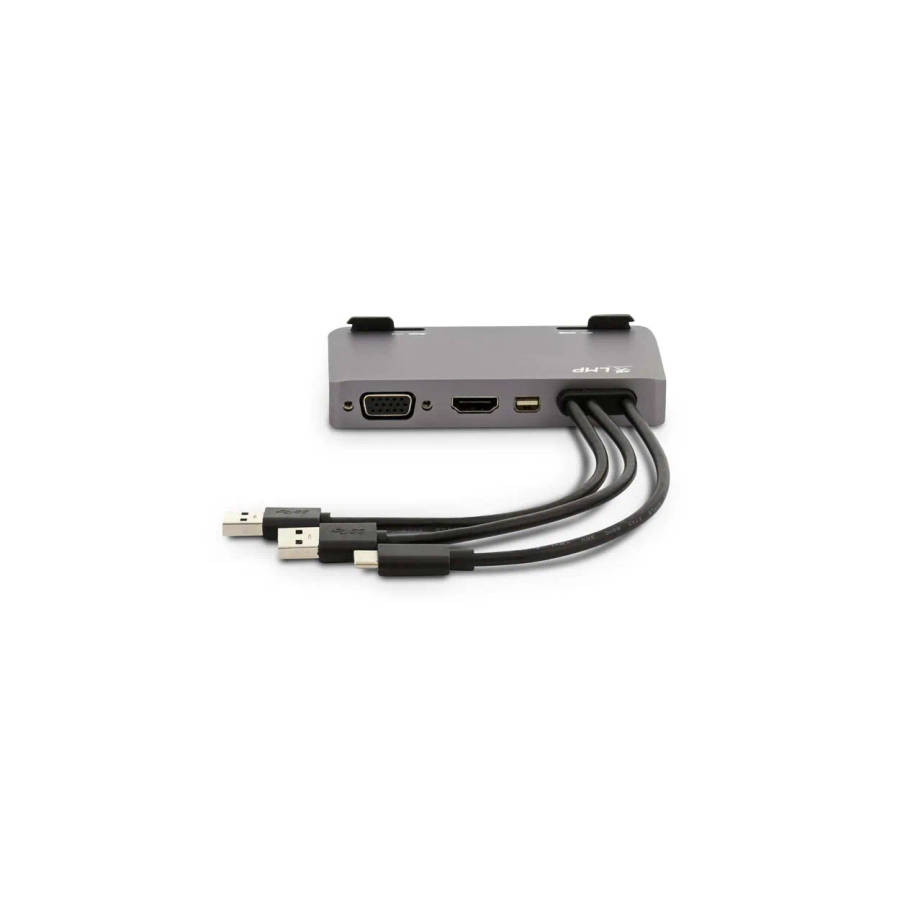 LMP USB-C 'Attach Dock Pro' 4K 10 Port Dock for iMac - Space Grey