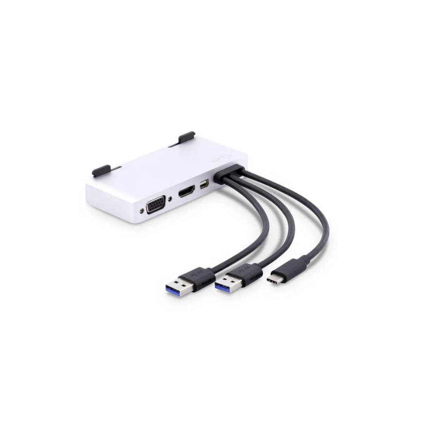 LMP USB-C 'Attach Dock Pro' 4K 10 Port Dock for iMac - Silver