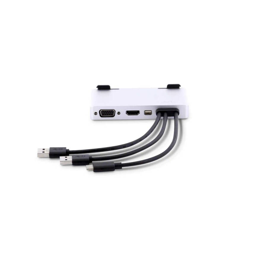 LMP USB-C 'Attach Dock Pro' 4K 10 Port Dock for iMac - Silver