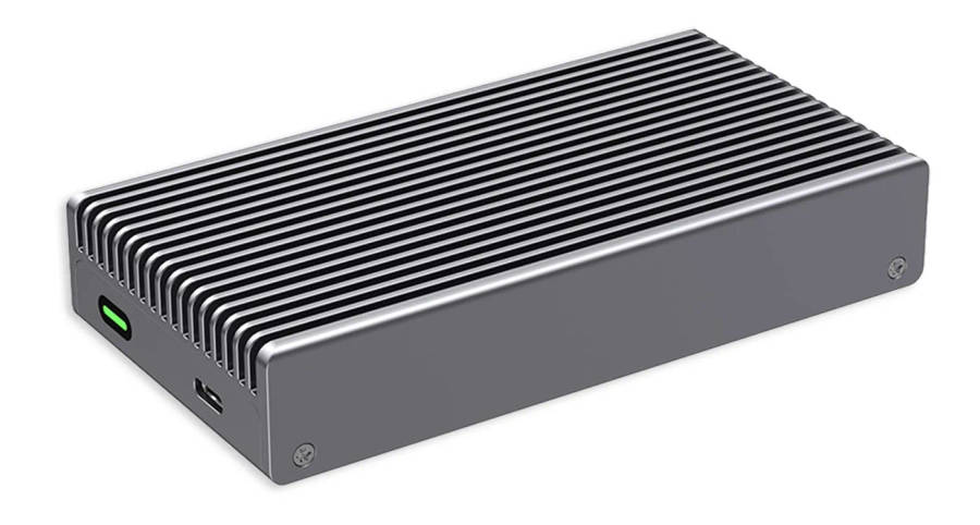 LMP DataFlash USB4 (40G) M.2 NVMe PCIe SSD Enclosure - Space Grey