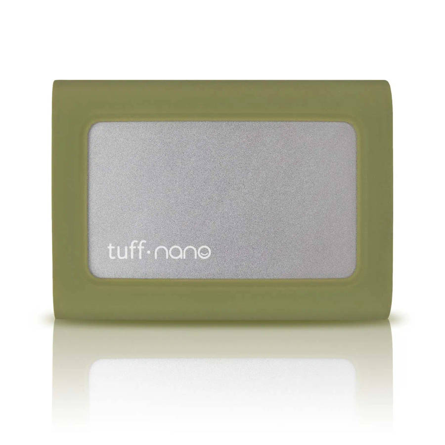 CalDigit Tuff Nano Rugged IP67 NVME SSD 1TiB USB-C 3.2 Gen 2 - Olive Green