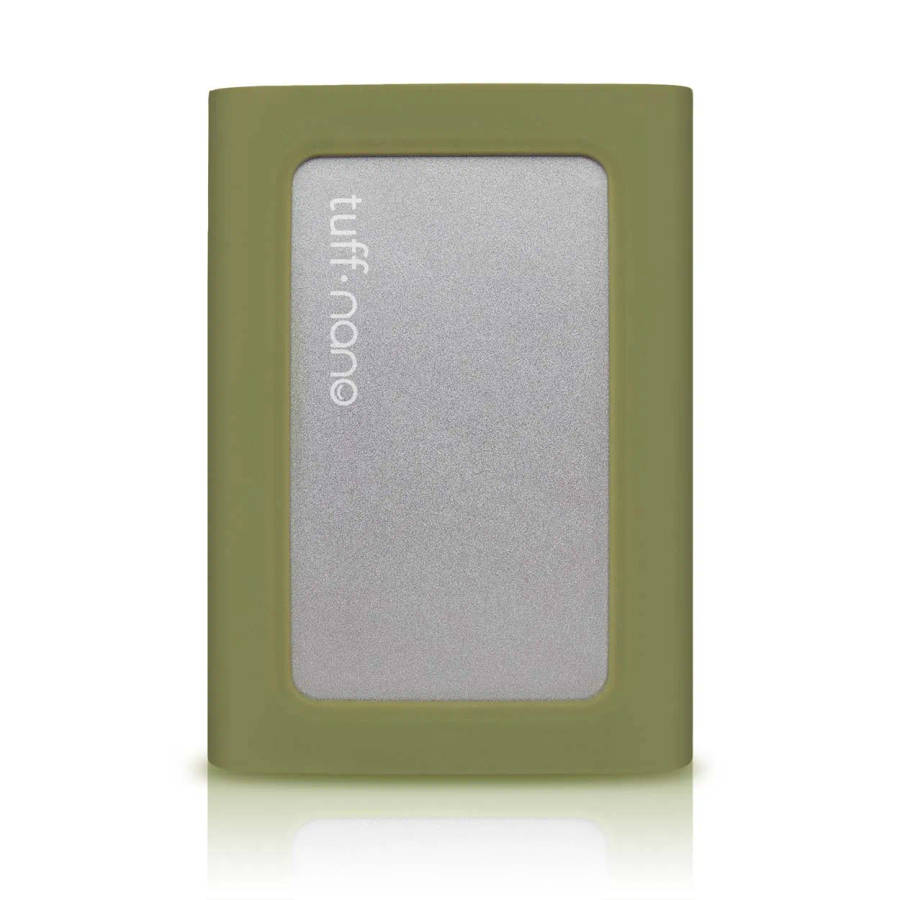 CalDigit Tuff Nano Rugged IP67 NVME SSD 1TiB USB-C 3.2 Gen 2 - Olive Green