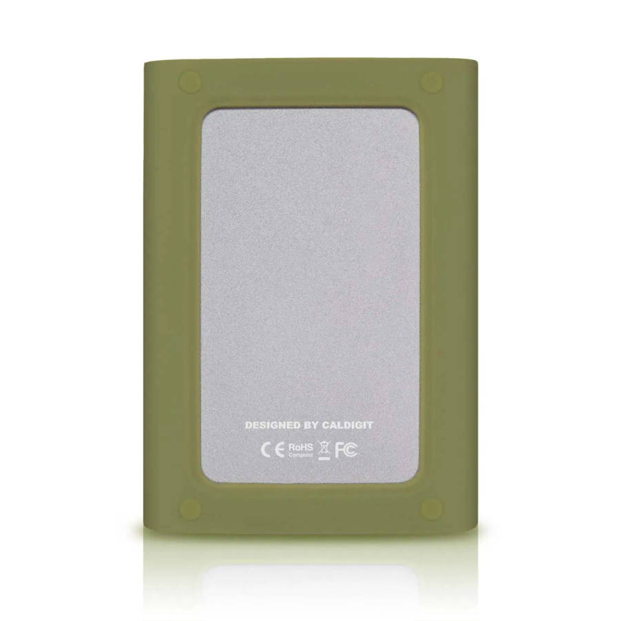 CalDigit Tuff Nano Rugged IP67 NVME SSD 1TiB USB-C 3.2 Gen 2 - Olive Green