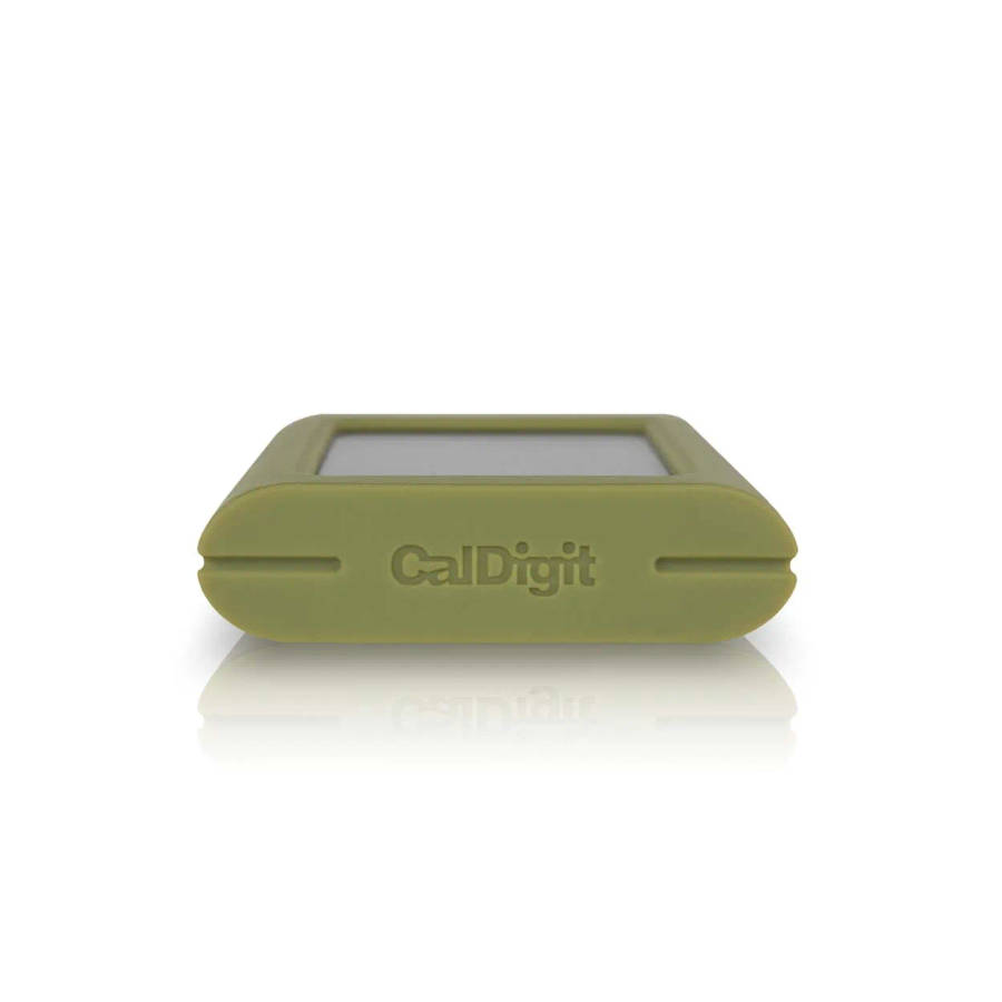 CalDigit Tuff Nano Rugged IP67 NVME SSD 1TiB USB-C 3.2 Gen 2 - Olive Green