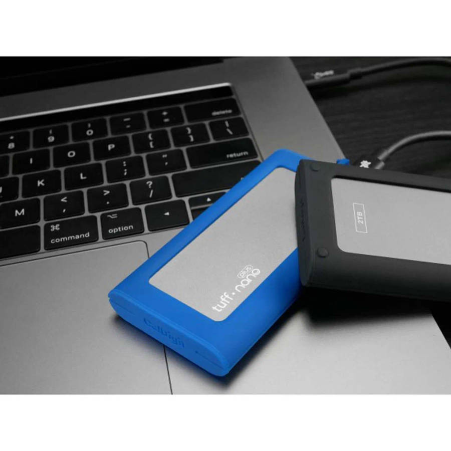 CalDigit Tuff Nano Rugged IP67 NVME SSD 2TiB USB-C 3.2 Gen 2 - Black