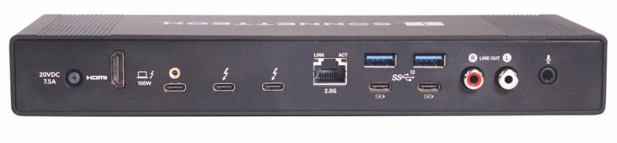 Sonnet Echo 20 Thunderbolt 4 SuperDock - Black
