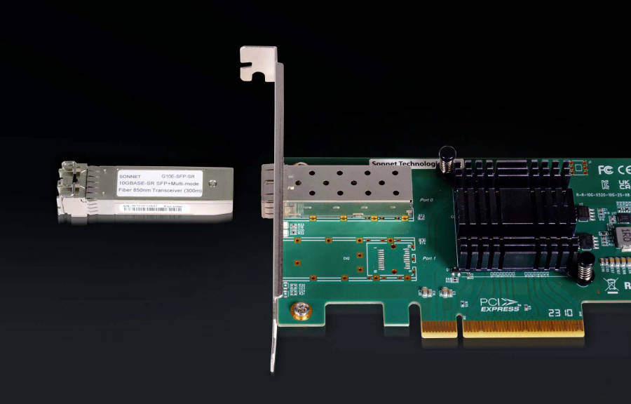 Sonnet Solo10G SFP+ V2 PCIe Card
