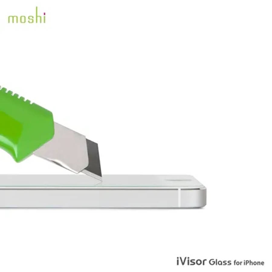 Moshi iVisor Glass iPhone 5, 5s, 5c - White