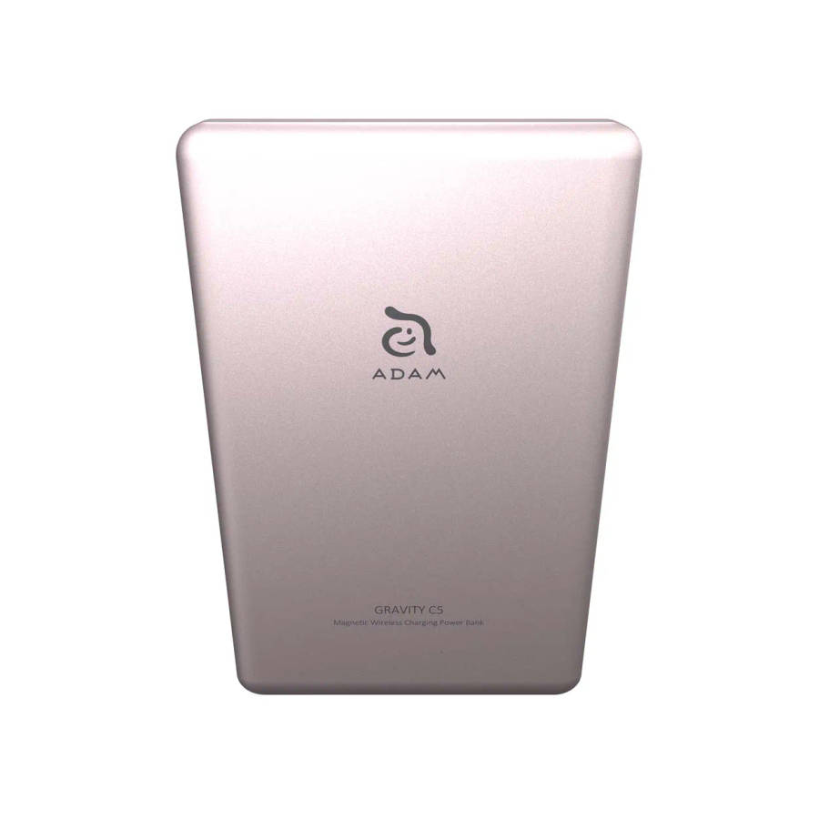Adam Elements GRAVITY C5 Magnetic Wireless Charging Power Bank 5000mAh - Pink