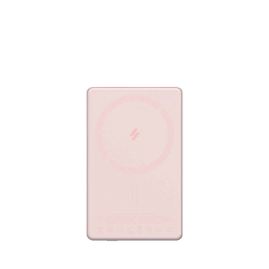 Adam Elements GRAVITY C5 Magnetic Wireless Charging Power Bank 5000mAh - Pink