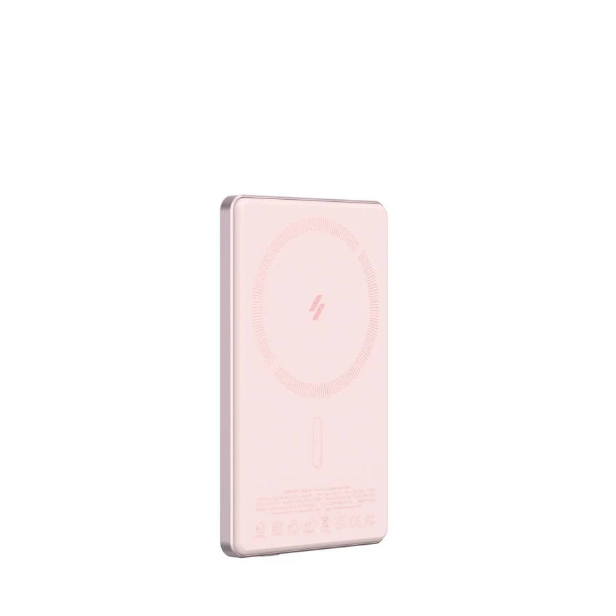 Adam Elements GRAVITY C5 Magnetic Wireless Charging Power Bank 5000mAh - Pink