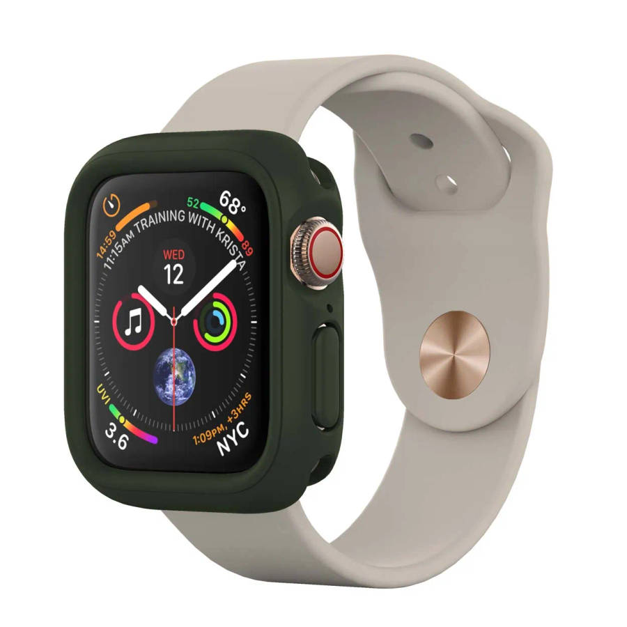 RhinoShield CrashGuard NX for Apple Watch® - Series 4 (40mm) - Camo Green