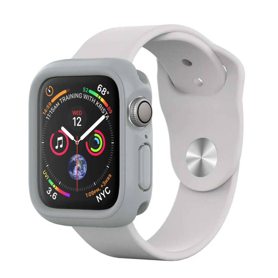 RhinoShield CrashGuard NX for Apple Watch® - Series 4 (40mm) - Platinum Gray