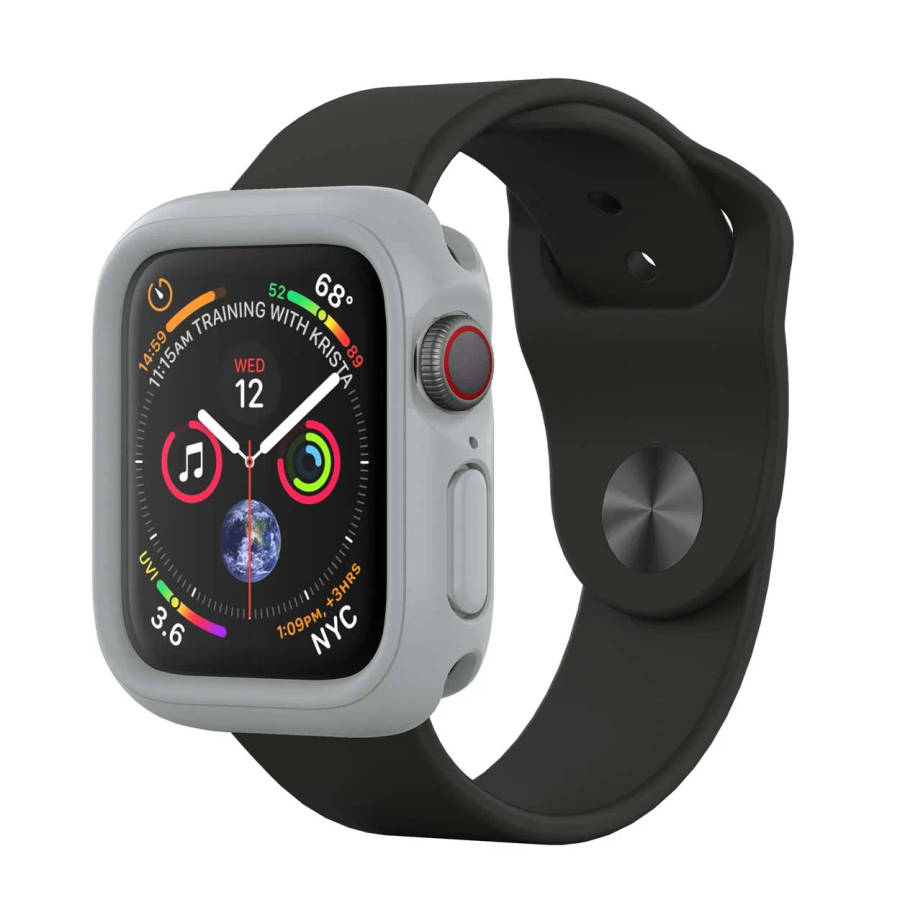 RhinoShield CrashGuard NX for Apple Watch® - Series 4 (40mm) - Platinum Gray