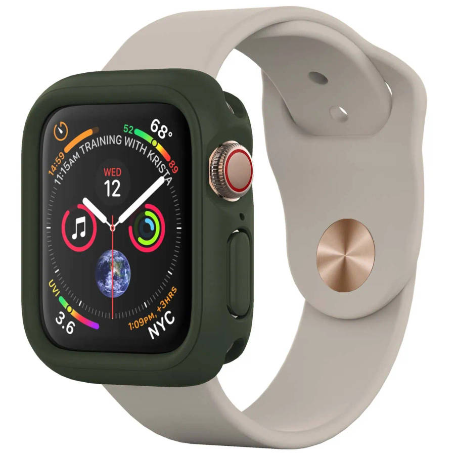 RhinoShield CrashGuard NX for Apple Watch® - Series 4 (44mm) - Camo Green