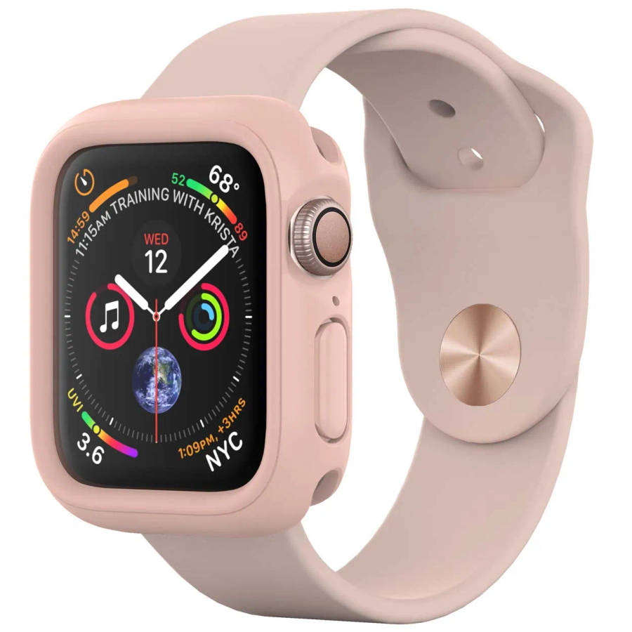 RhinoShield CrashGuard NX for Apple Watch® - Series 4 (44mm) - Blush Pink