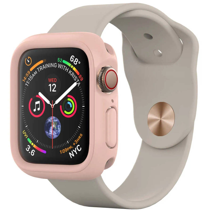 RhinoShield CrashGuard NX for Apple Watch® - Series 4 (44mm) - Blush Pink