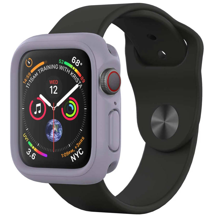 RhinoShield CrashGuard NX for Apple Watch® - Series 4 (44mm) - Platinum Gray