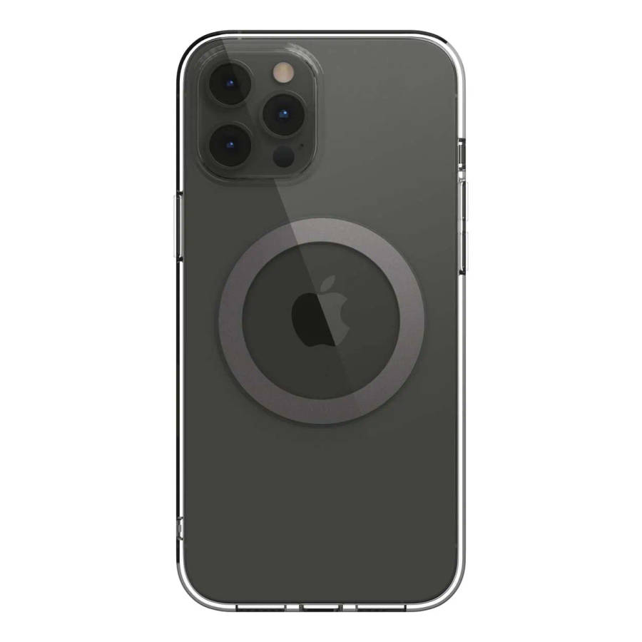 SwitchEasy MagClear for iPhone 12 Pro Max (Compatible with Apple MagSafe) - Space Gray