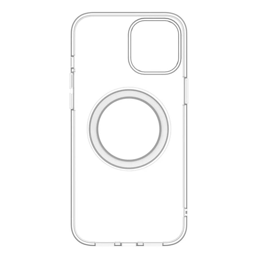 SwitchEasy MagClear for iPhone 12 Pro Max (Compatible with Apple MagSafe) - Space Gray