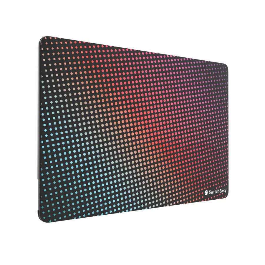 SwitchEasy Dots case for MacBook Pro 13" 2020~2016 (2020, M1, Intel) - Rainbow