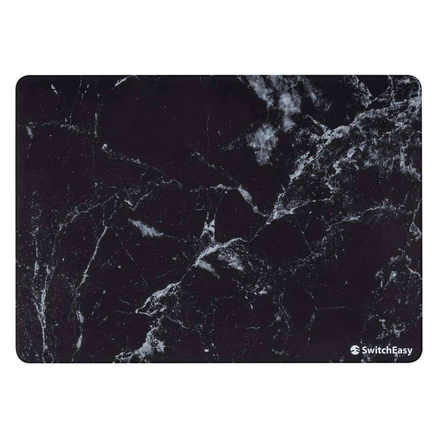 SwitchEasy Marble Hard Shell case for MacBook Pro 13" M1, Intel (2020) - Marble Black
