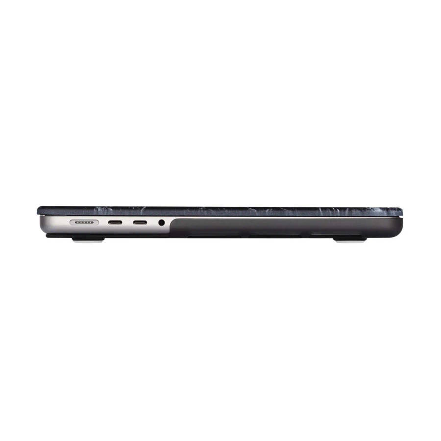 SwitchEasy Marble Hard Shell case for MacBook Pro 13" M1, Intel (2020) - Marble Black