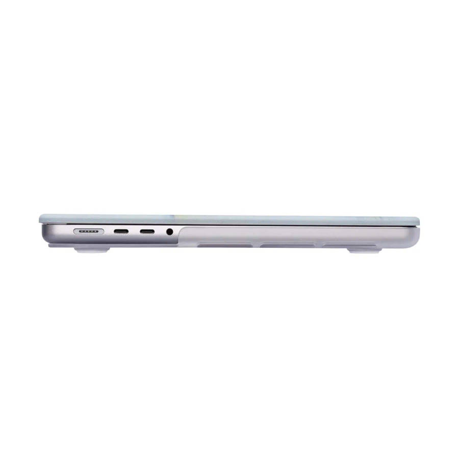 SwitchEasy Marble Hard Shell case for MacBook Pro 13" M1, Intel (2020) - Cloudy White