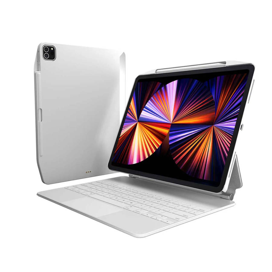 SwitchEasy CoverBuddy case compatible with all Apple keyboards for iPad Pro 12.9" (2022-2021) - W...