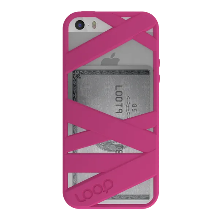 Loop Attachment Mummy iPhone 5, 5s - Magenta