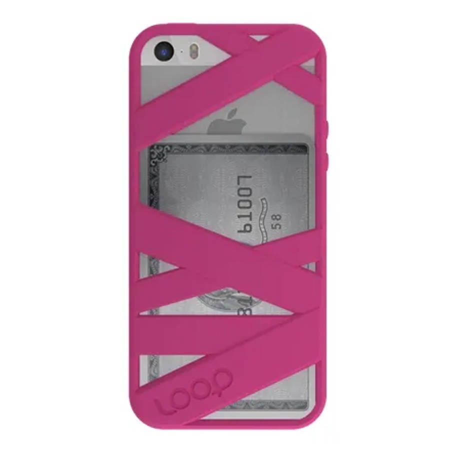 Loop Attachment Mummy iPhone 5, 5s - Magenta
