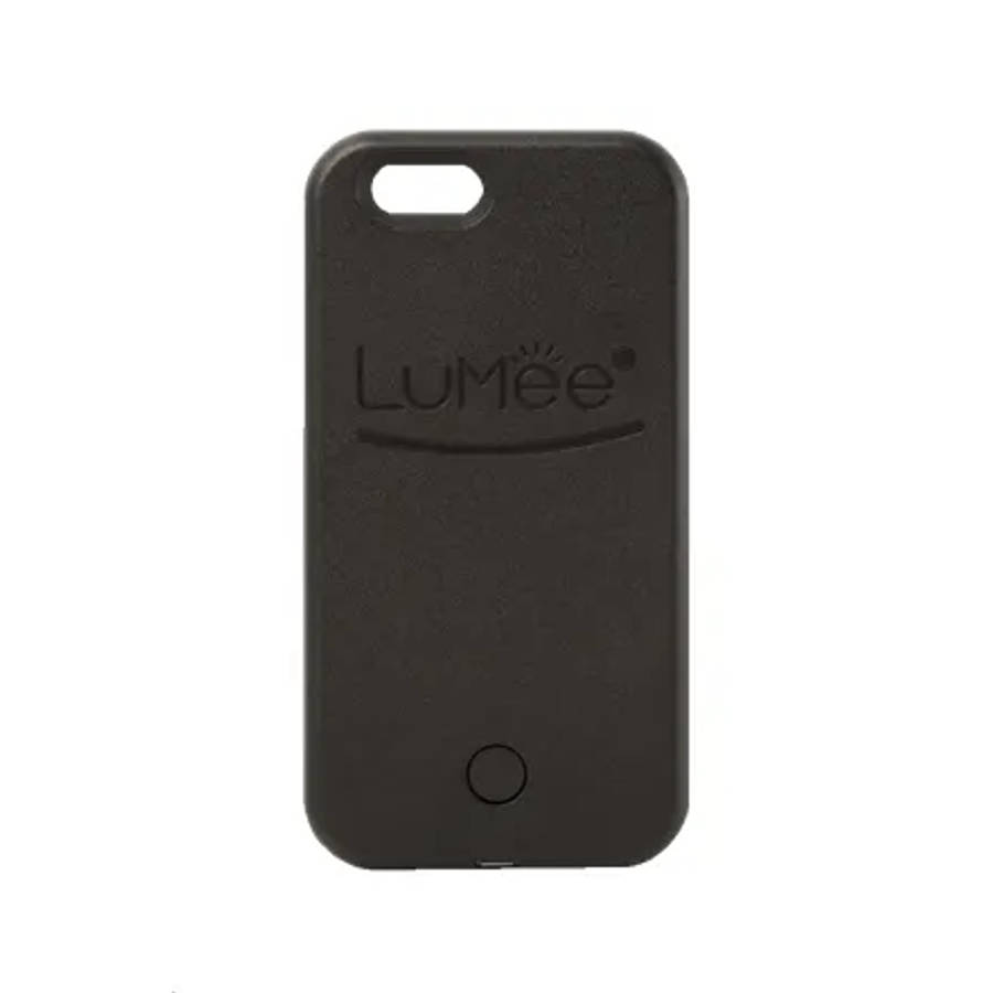 LuMee Lighted Cell Phone Case for iPhone 5, 5s, SE - Black