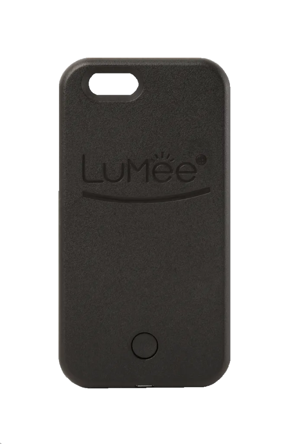 LuMee Lighted Cell Phone Case for iPhone 5, 5s, SE - Black