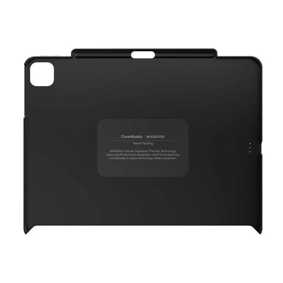 SwitchEasy CoverBuddy iPad Air 13" (2024), iPad Pro 12.9" (2022~2018) - Leather Black