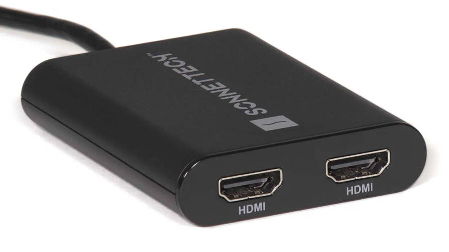 Sonnet DisplayLink Dual HDMI Adapter for M1, M2, M3, M4 Macs - Grey