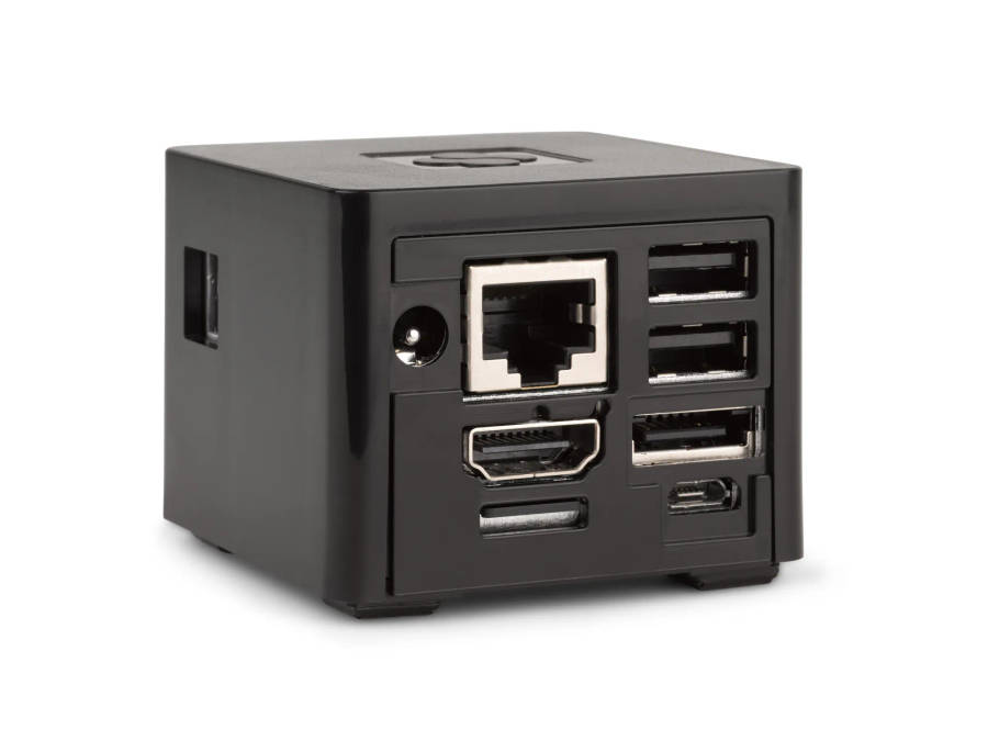 SolidRun Cubox-I4x4 (I.Mx6 Quad 4Gb Ram PSU & 8Gb MSD Card) - Black