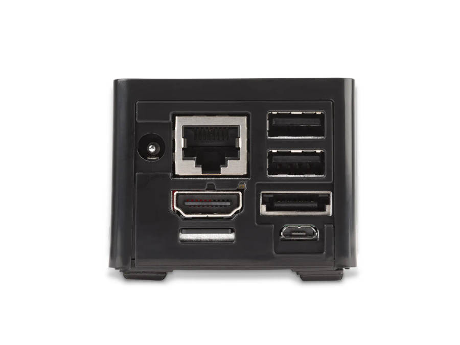 SolidRun Cubox-I4x4 (I.Mx6 Quad 4Gb Ram PSU & 8Gb MSD Card) - Black