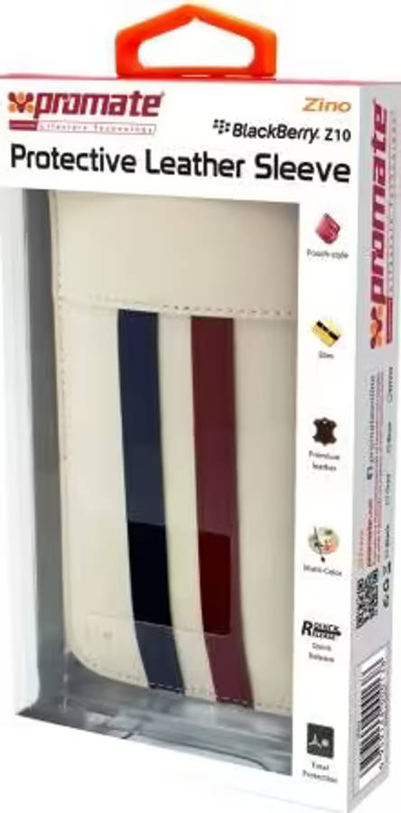 Promate White Zino BlackBerry Z10 Protective