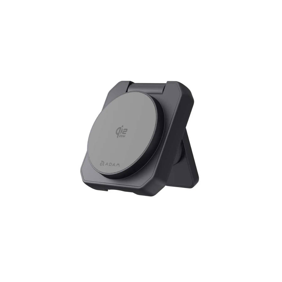 Adam Elements MAG 25 Qi2 25W 2-in-1 Pocket Charging Stand - Grey