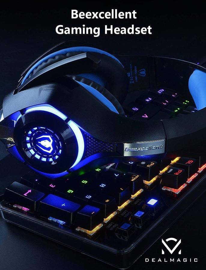 Beexcellent GM-1 Pro Gaming Headset Blue