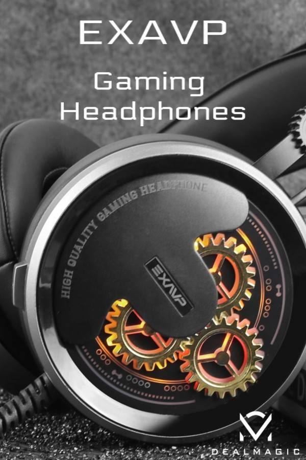 EXAVP EX610 Gaming Headset 3.5mm Sound w USB Lighting