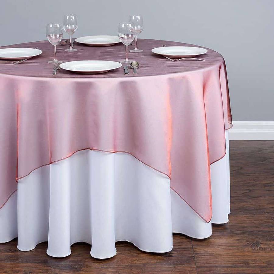 Organza Table Overlays