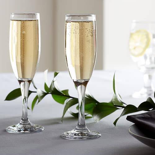 Champagne Flute Glasses 24pc