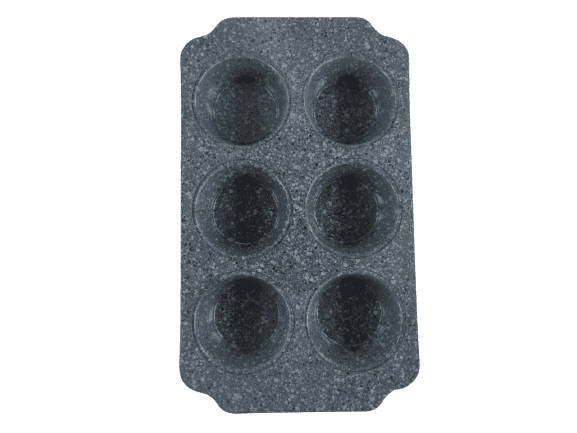 Marble Muffin Pan 6's Square