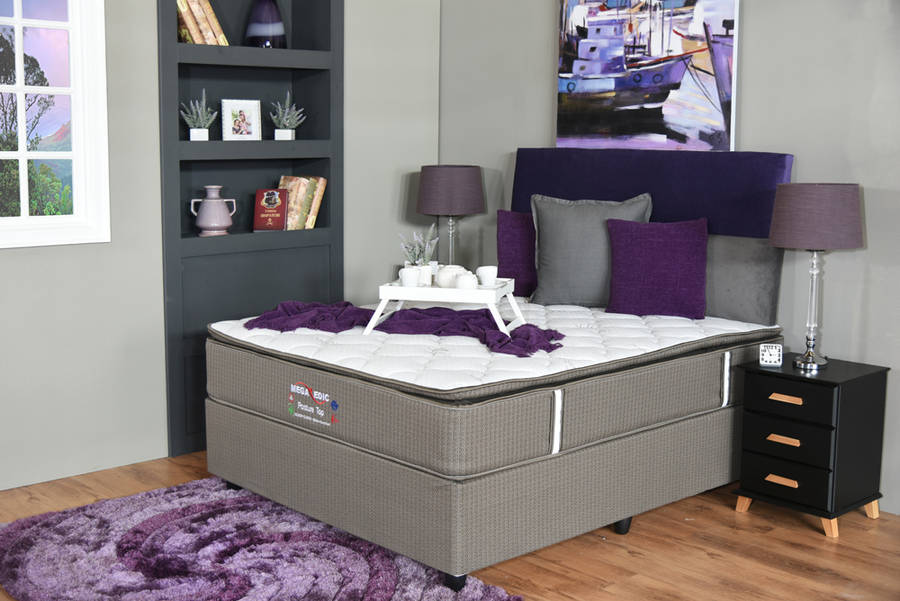 Posture Top Mattress & Base Set - Double Base set