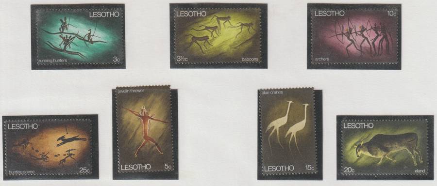 Lesotho 1968 Cat# SG: 160/6, **