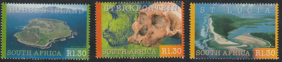 South Africa 2000 Cat# SACC: 1286/8, **