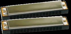 16 Hole Metallic Colour Harmonica