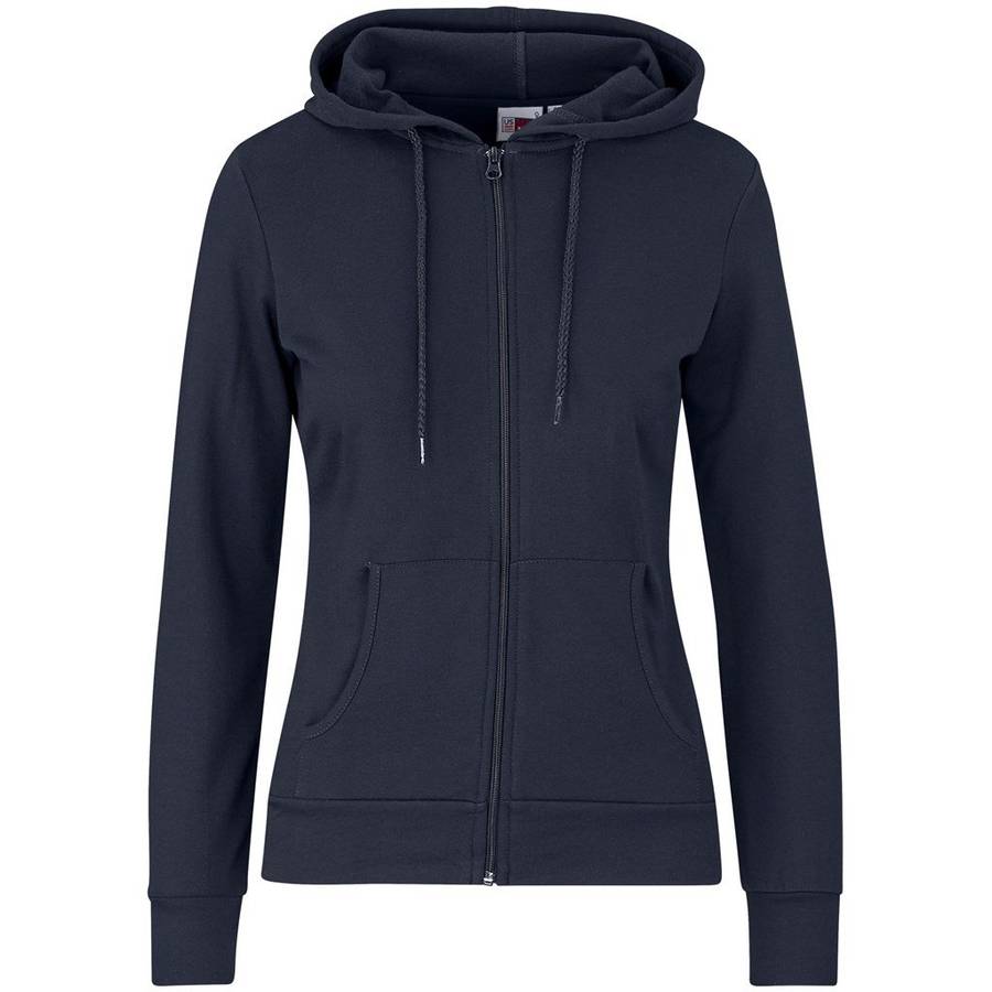 US Basic Bravo Hooded Sweater - Ladies - navy (BAS-3429)